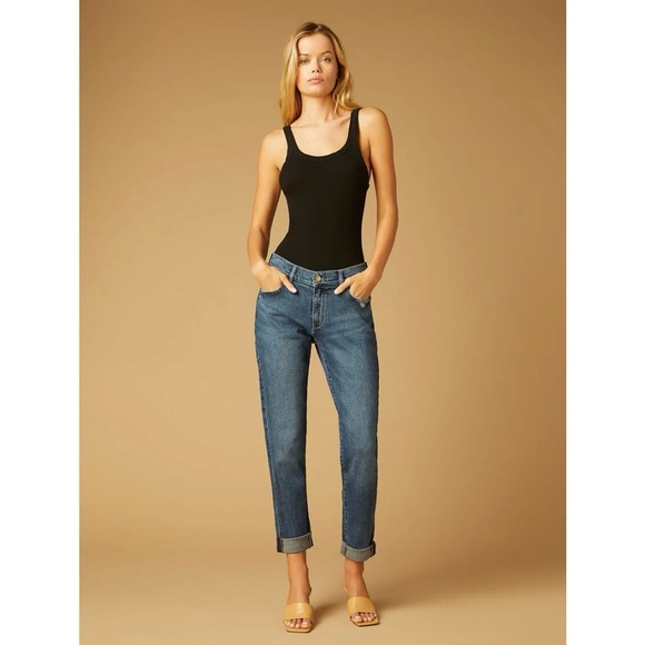 DL1961 Riley Boyfriend Jeans with Relaxed Fit - Picture 3 of 15